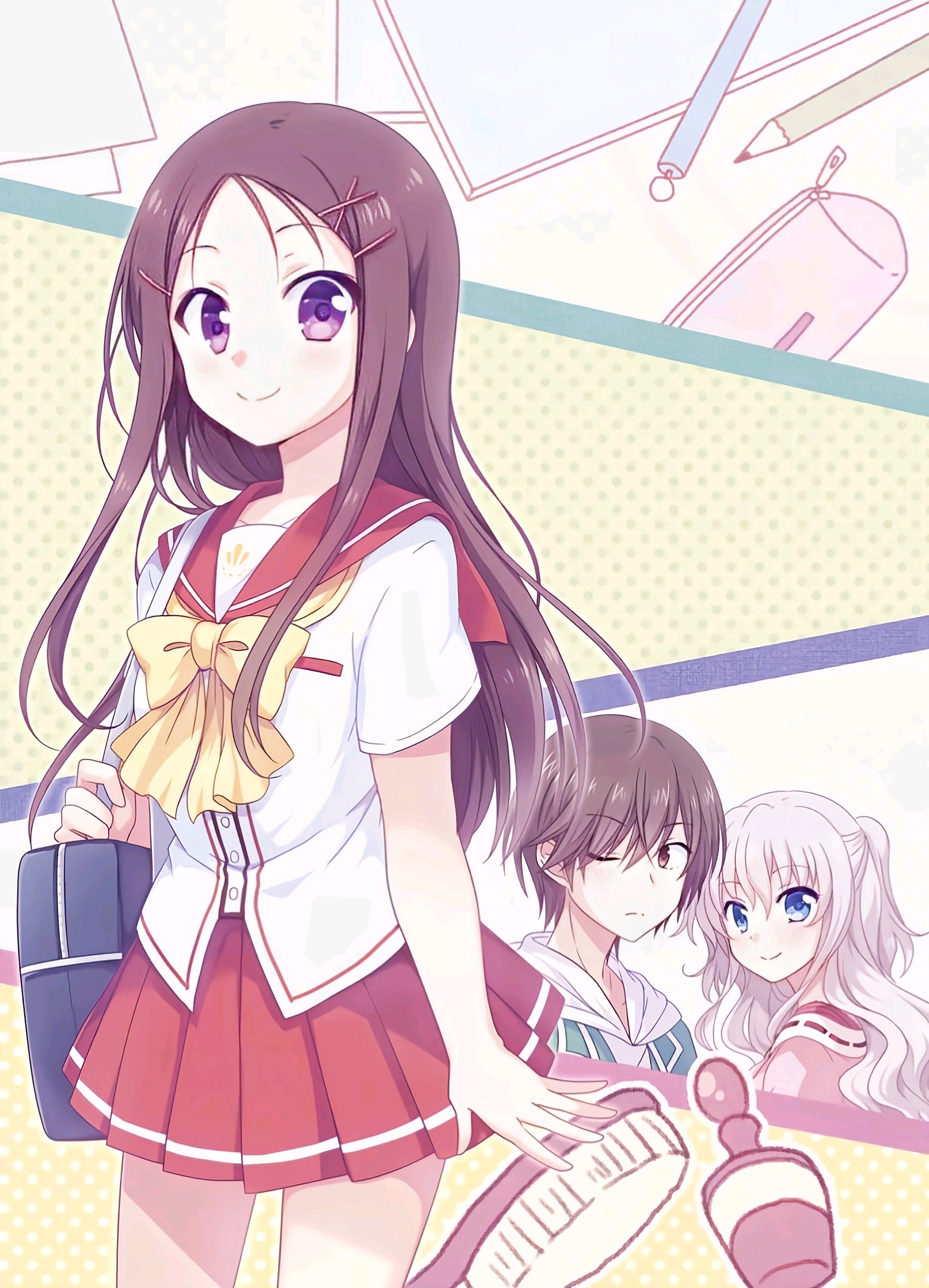 动漫壁纸第三期夏洛特charlotteyoucannotmiss