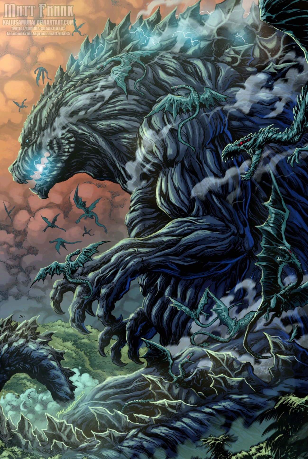 《godzilla:怪兽启示录》怪兽行星前传 第一章(上) 感谢哥斯拉吧吧主