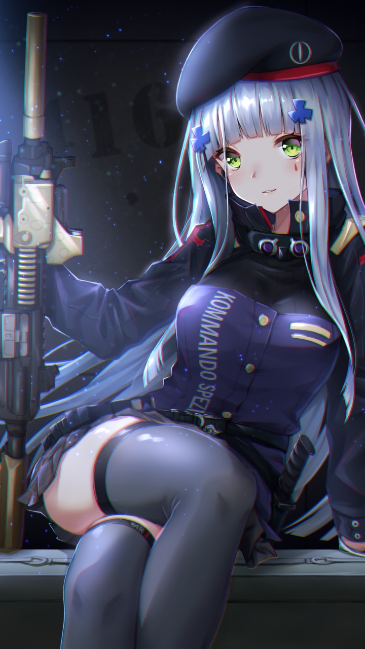 动画 动漫杂谈 枪娘壁纸美图~(≥▽≤)