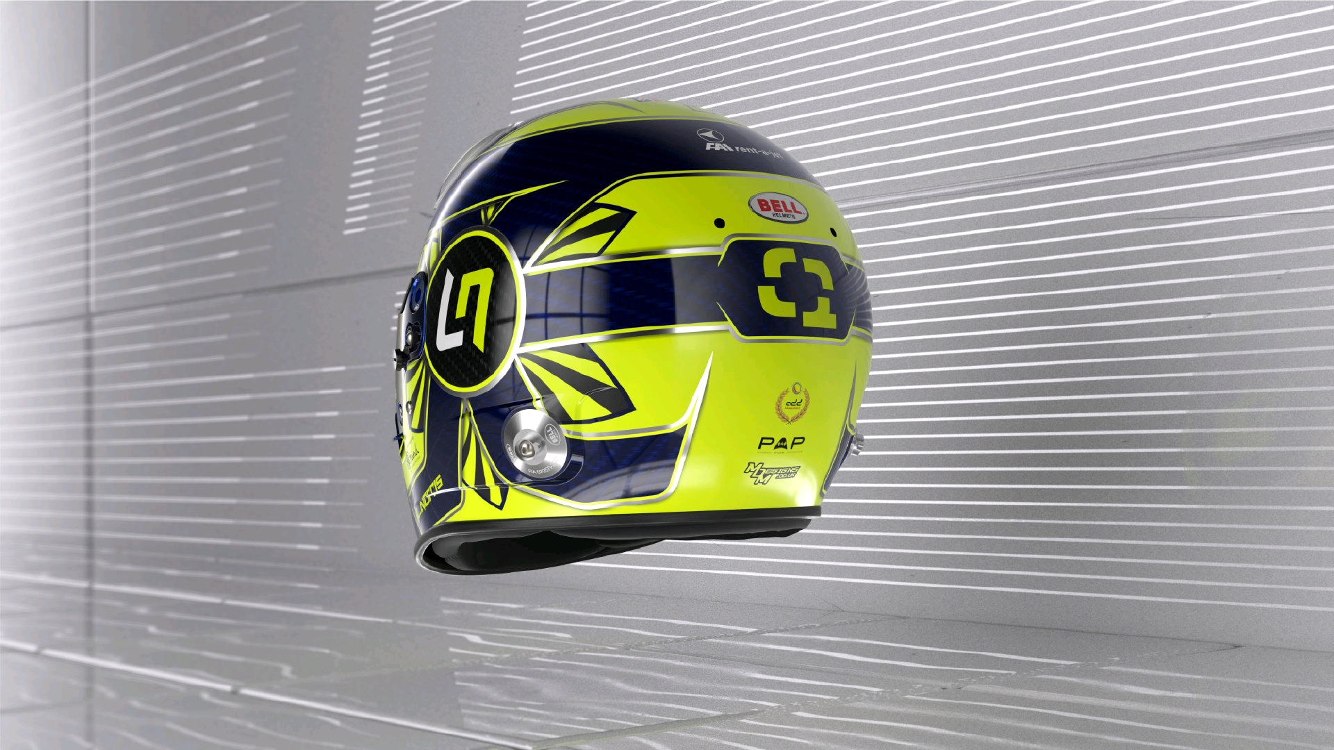 丹尼尔·里卡多 & 兰多·诺里斯 2021 赛季头盔加mcl35m