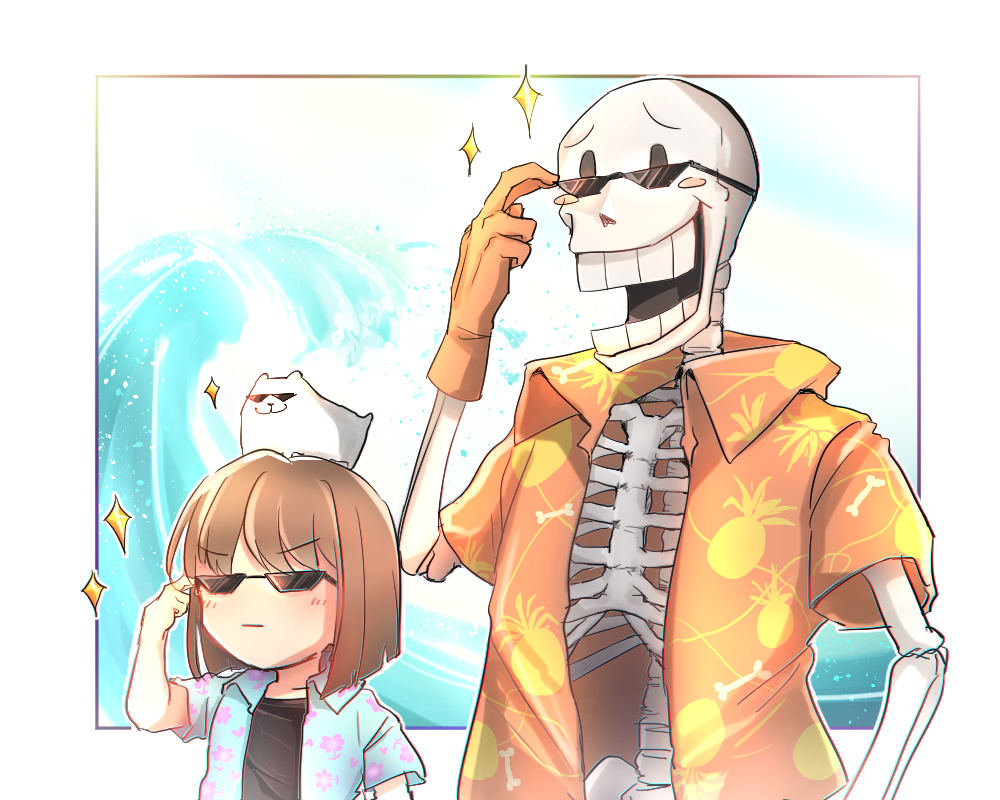 【undertale】传说之下精美人物图包 (画师:しろまめ篇)