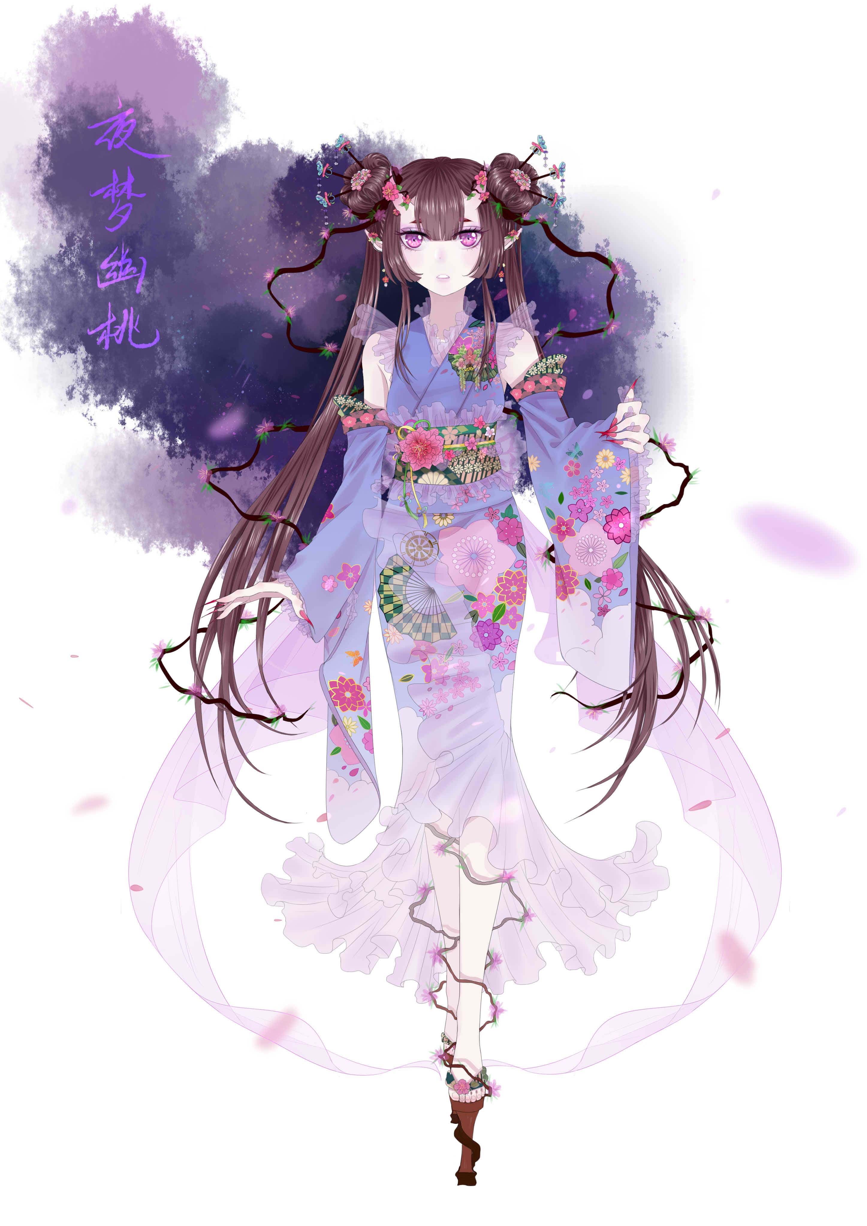 p站美图&画师分享 阴阳师-桃花妖 第十一期