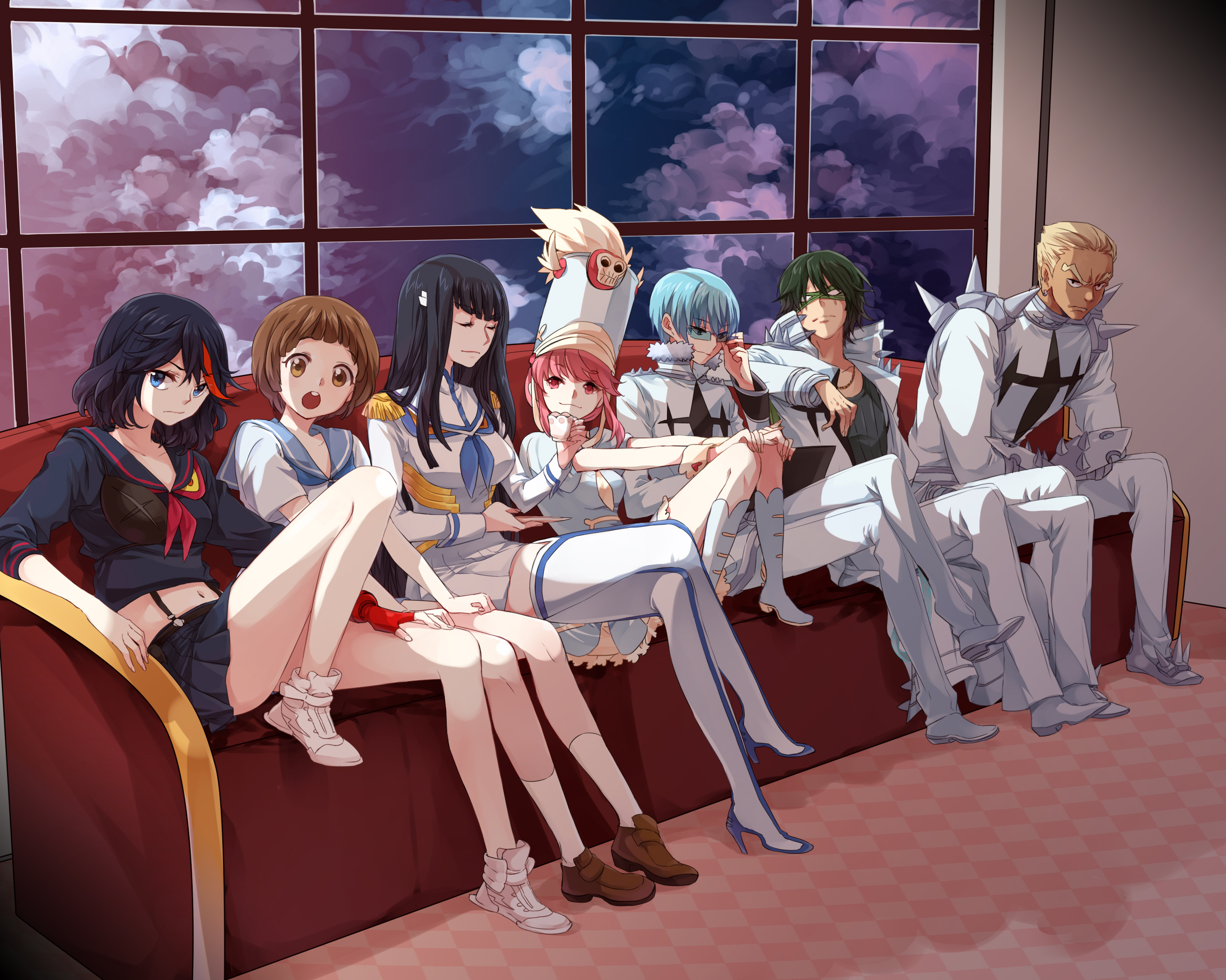 【p站搬运美图】《斩服少女》kill la kill
