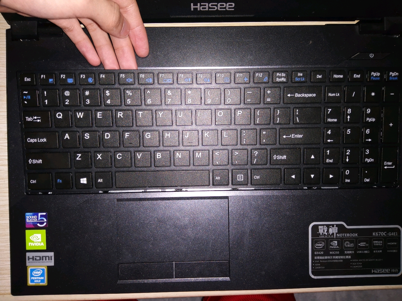 神舟k670c-g4e1 拆机清灰换硅脂教程