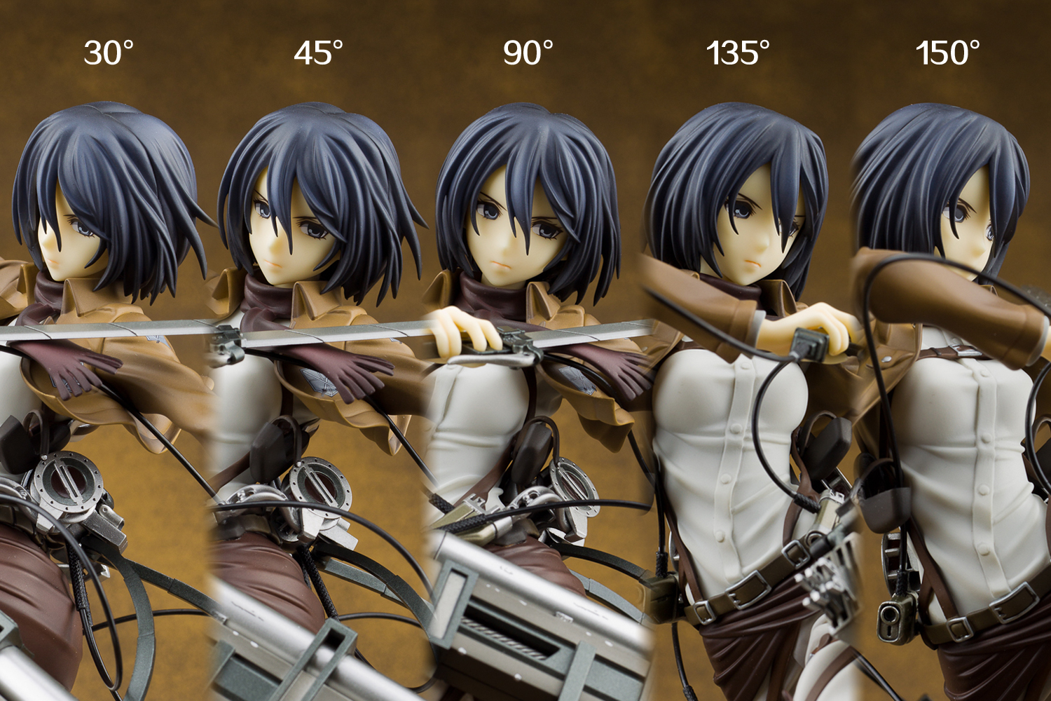 GSC 1\/8 Scale PF-进击的巨人「三笠·阿克曼」手办评测