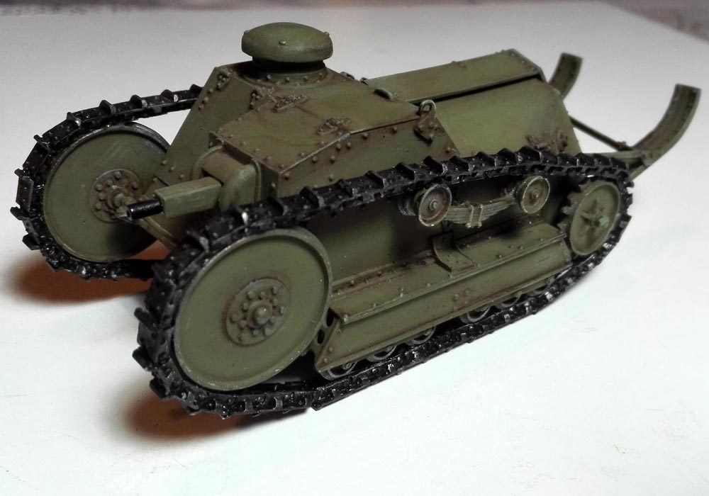 美国最早自主研发的坦克—m1918超轻型坦克