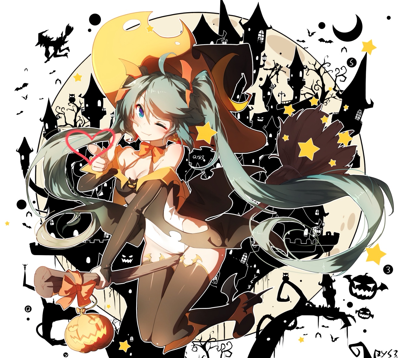 【壁纸·头像】2018万圣节特辑·miku