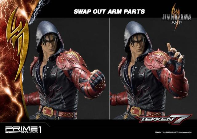 p1s公布《铁拳7》风间仁雕像,这肌肉简直帅炸!