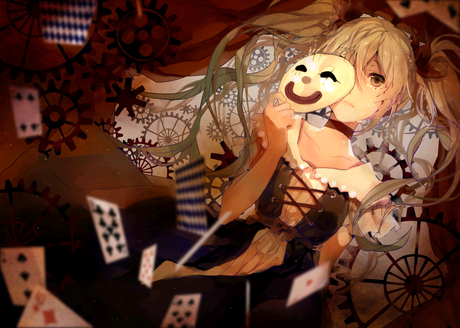 pixiv 初音未来 活动小丑 图片搬运