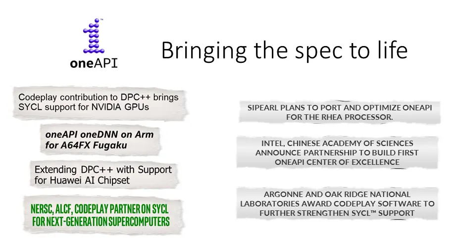 继续加速全球 oneapi 生态系统发展