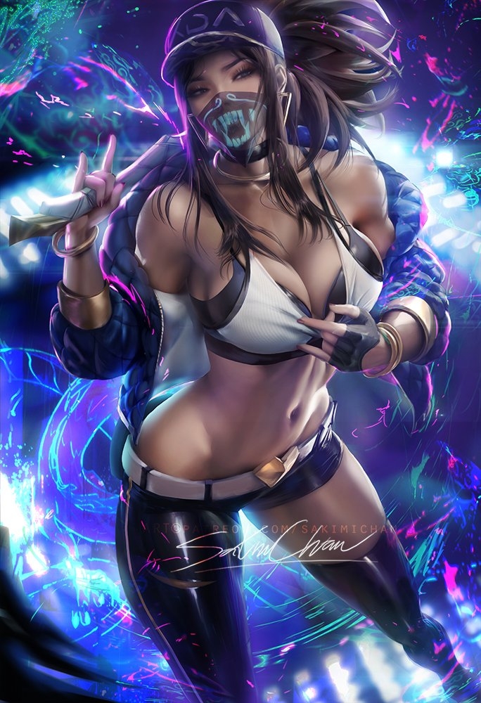 sakimichanJOJO,artstation优秀画师 sakimichan的画