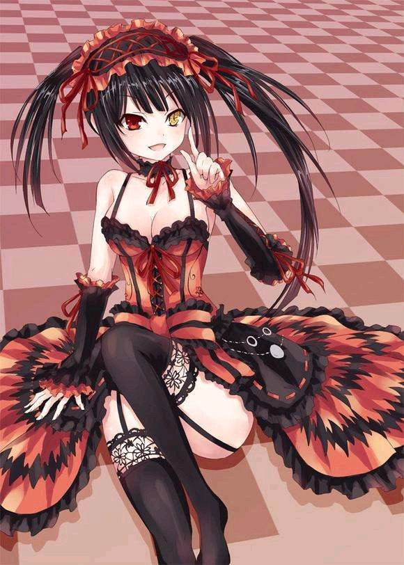 时崎狂三 美图 壁纸 合集③绅士福利(和服/花嫁/女仆装/制服/灵装/大