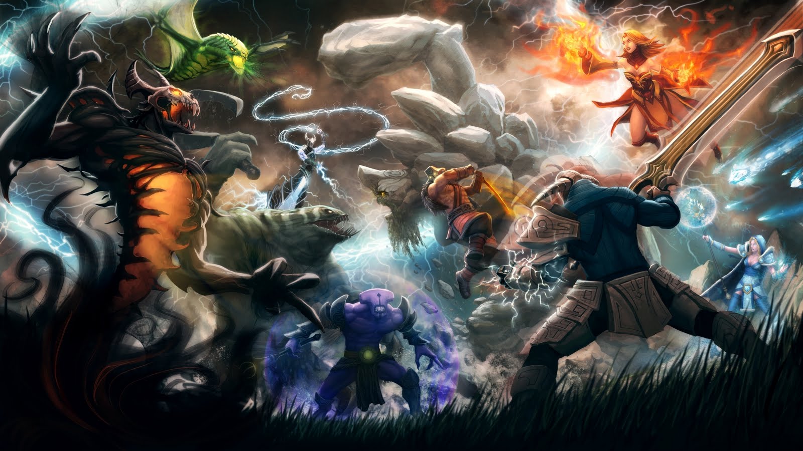 74 经典重现!dota2海报向图片欣赏
