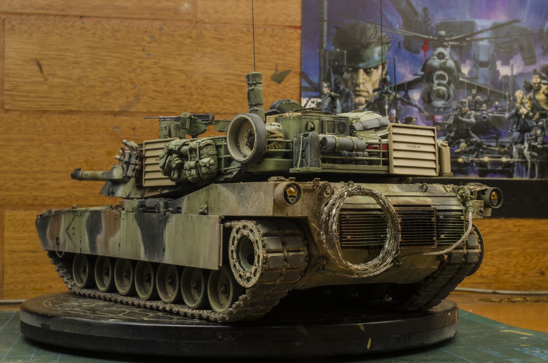 来自地狱的牛仔m1a1ha主战坦克陆战队型