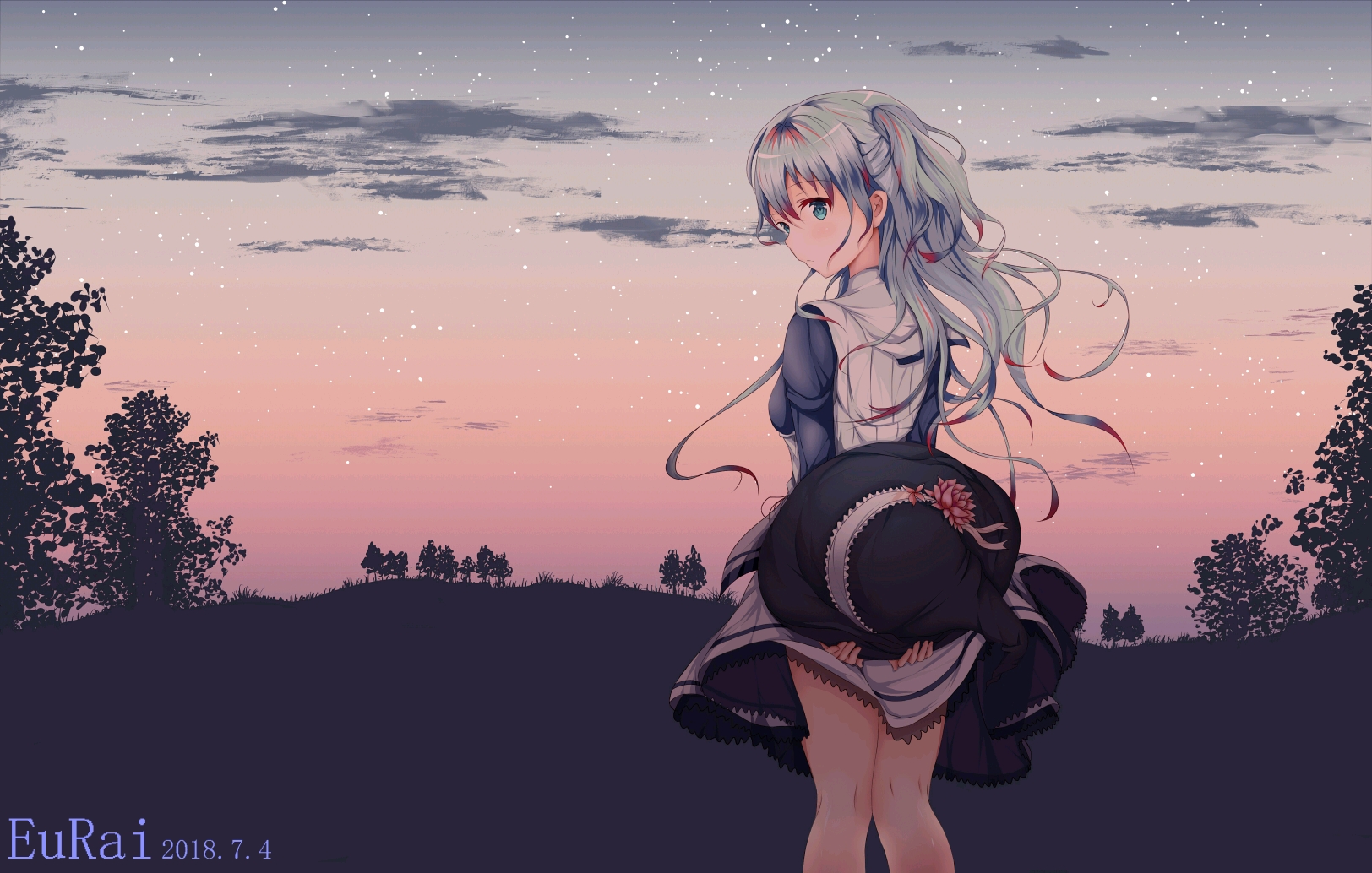 「珂朵莉」p站壁纸,插画第10期