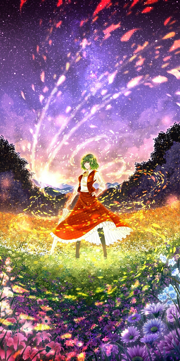 「东方美图集」四季的鲜花之主-风见幽香