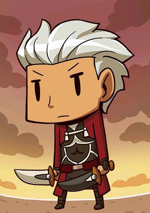 《FGO》愚人节从者卡面