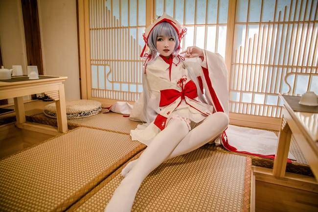 vocaloid洛天依cosplaycn白无垢