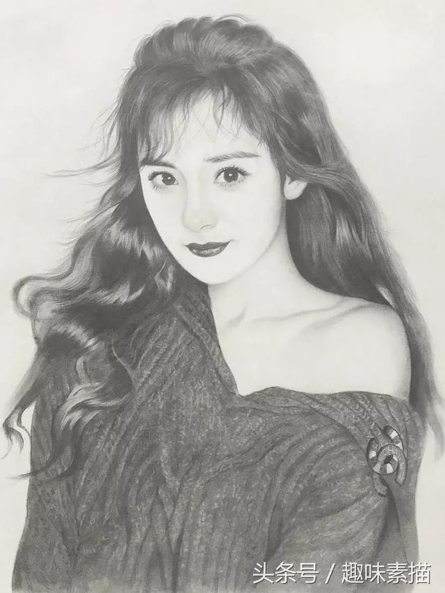 磨皮加美白,这样的素描画你要学吗