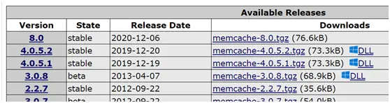 在Windows下安装正确的PHP Memcached扩展