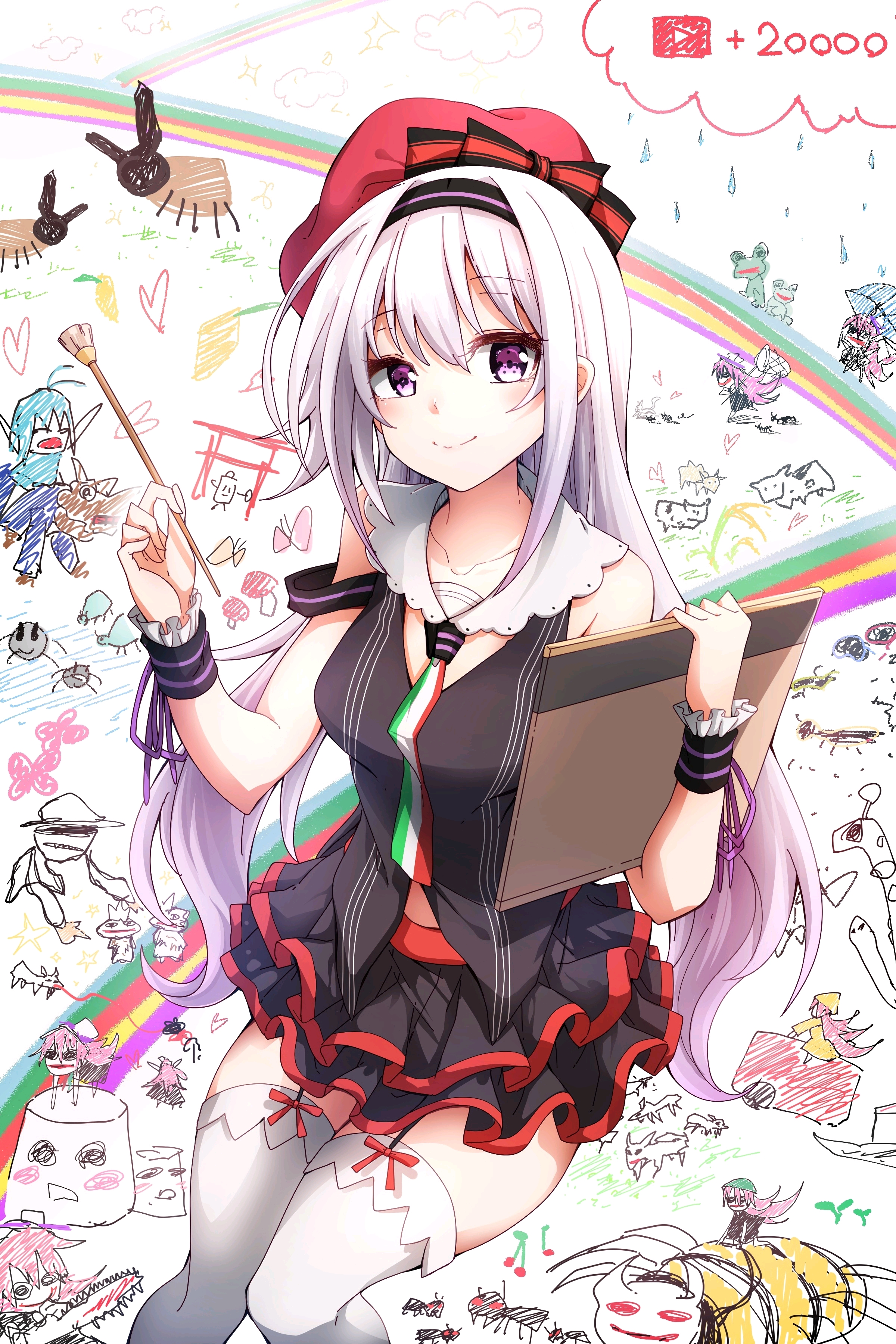 动漫美图_62 【黑,白丝系列14】