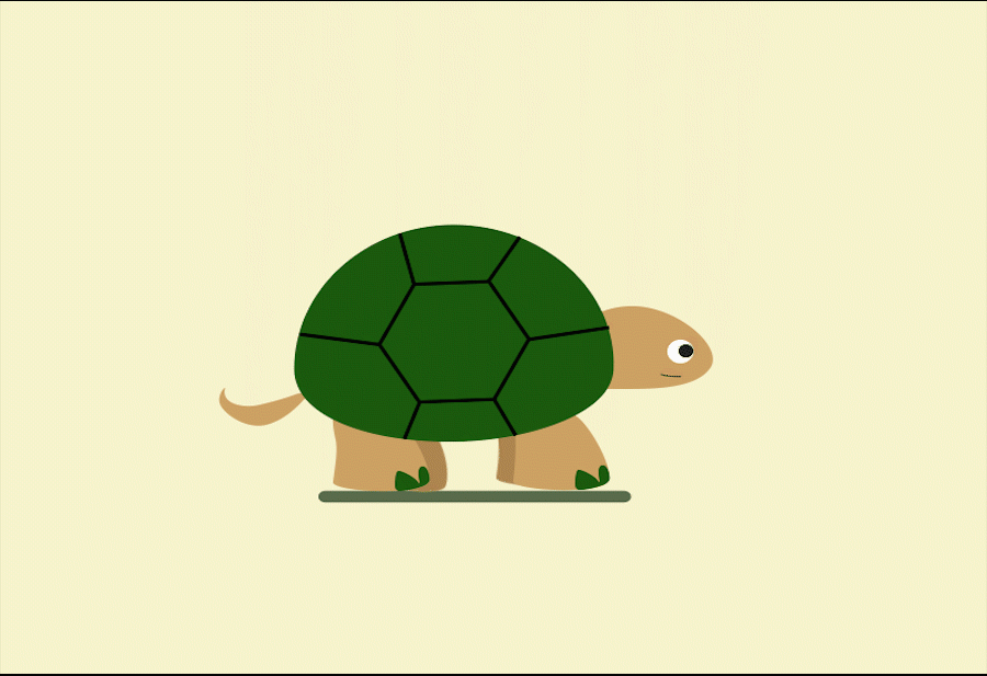 乌龟爬行