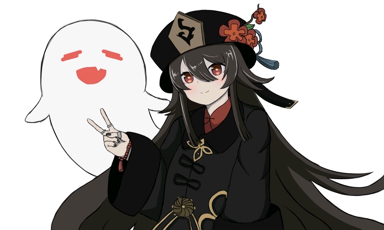 原神高清壁纸·胡桃美图(1)