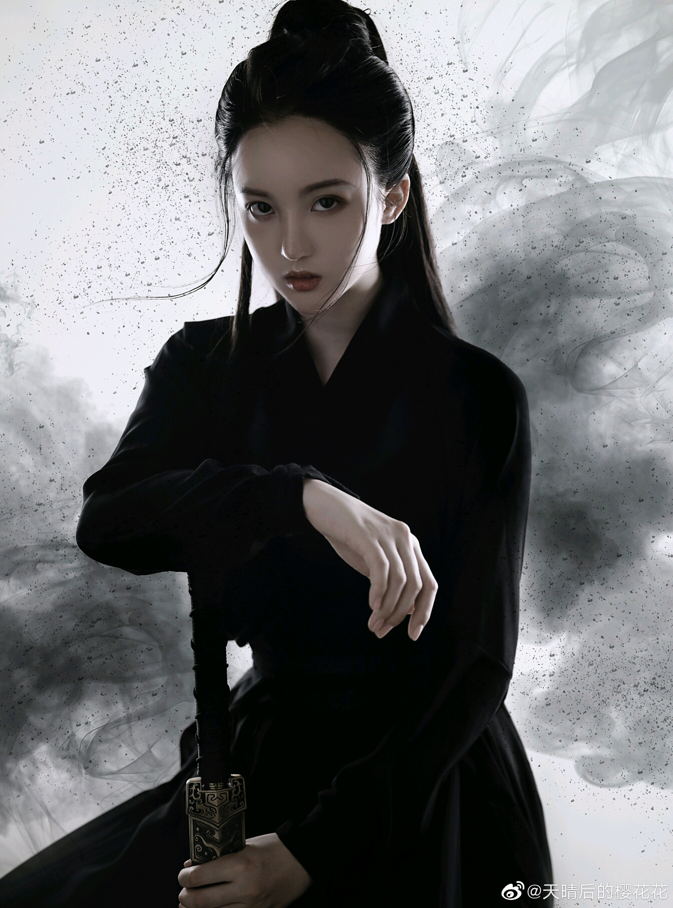 古装美女刺客,冷若冰霜,英姿飒爽