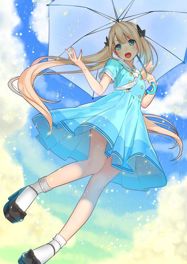 手机壁纸|二次元下雨专题 愿有人陪你淋雨,为你撑伞 by:b站盐泽 2020