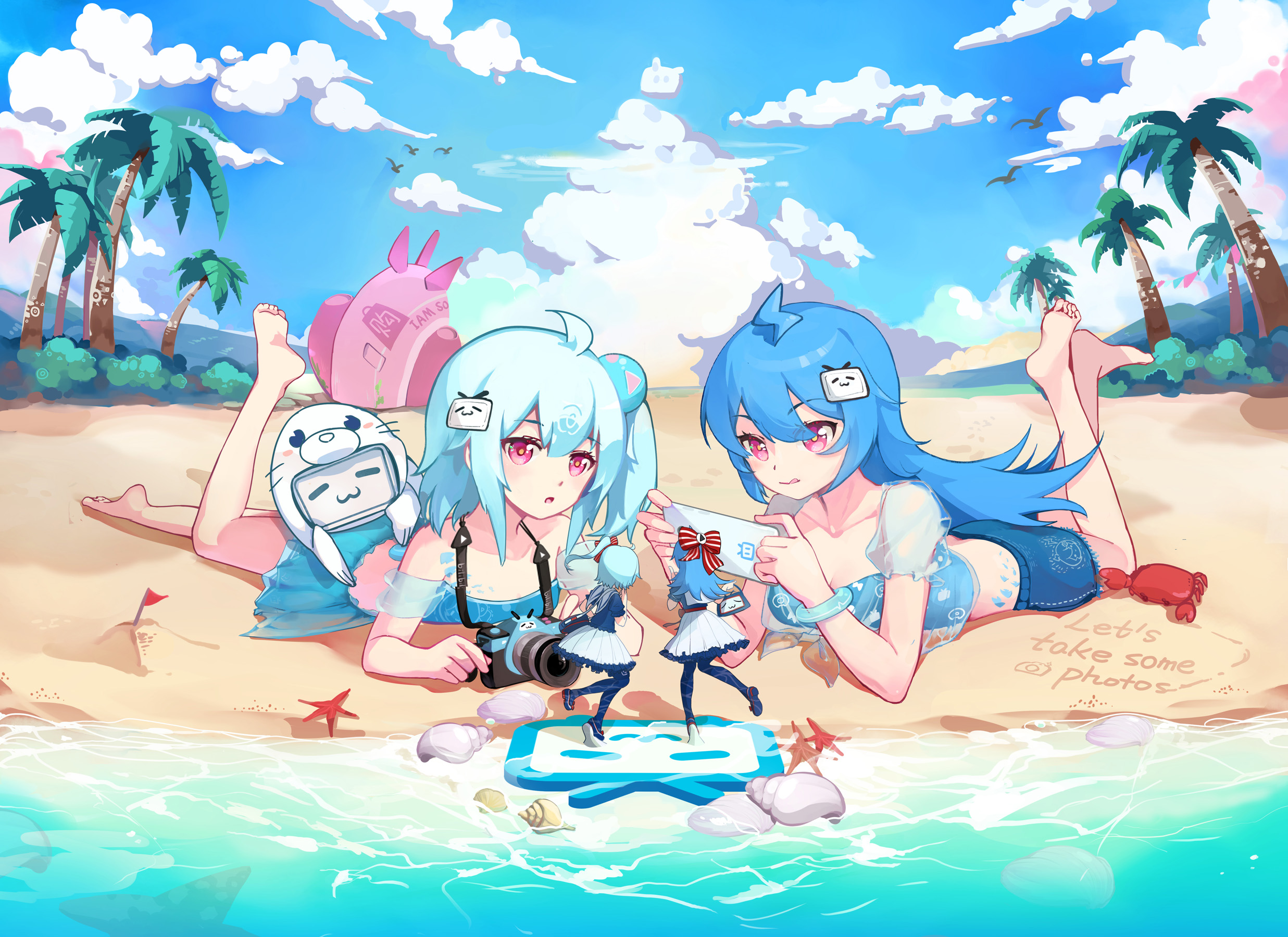 2233最全动漫头像壁纸插画,哔哩哔哩,bilibili,p站美图,约100