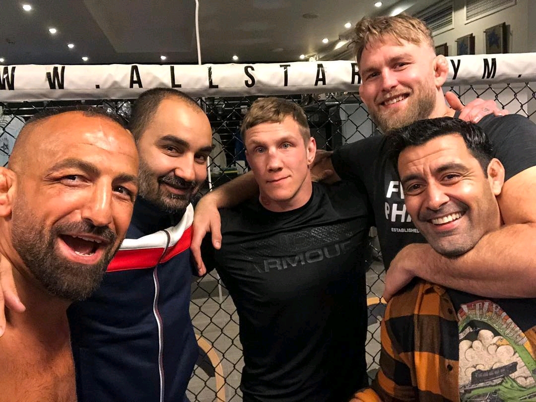 ufc轻重量级选手瑞帅亚历山大古斯塔夫森ins照片自取