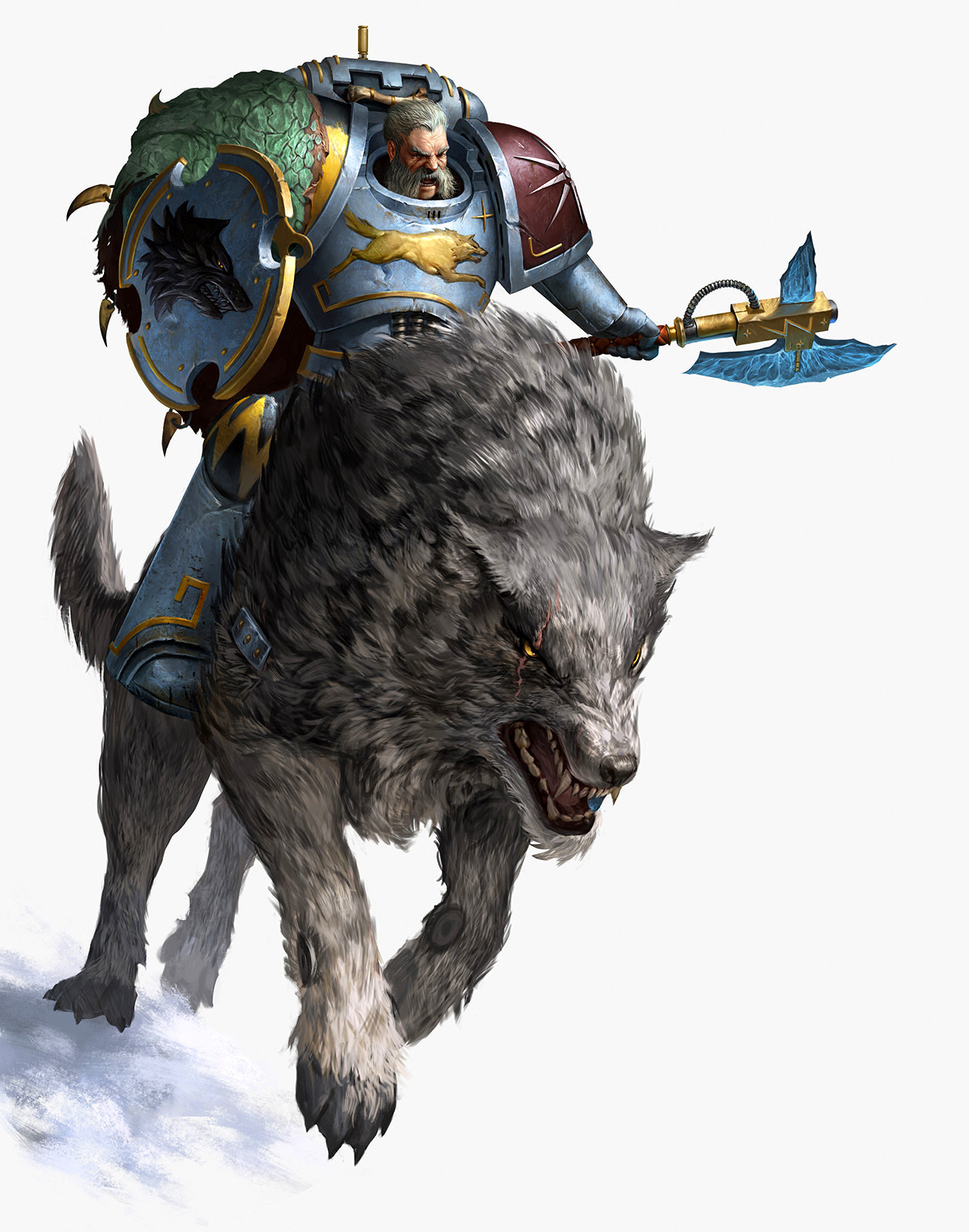 deathwolf)  头狼会经常召集哈拉德和他的族群去狩猎那些太空野狼最