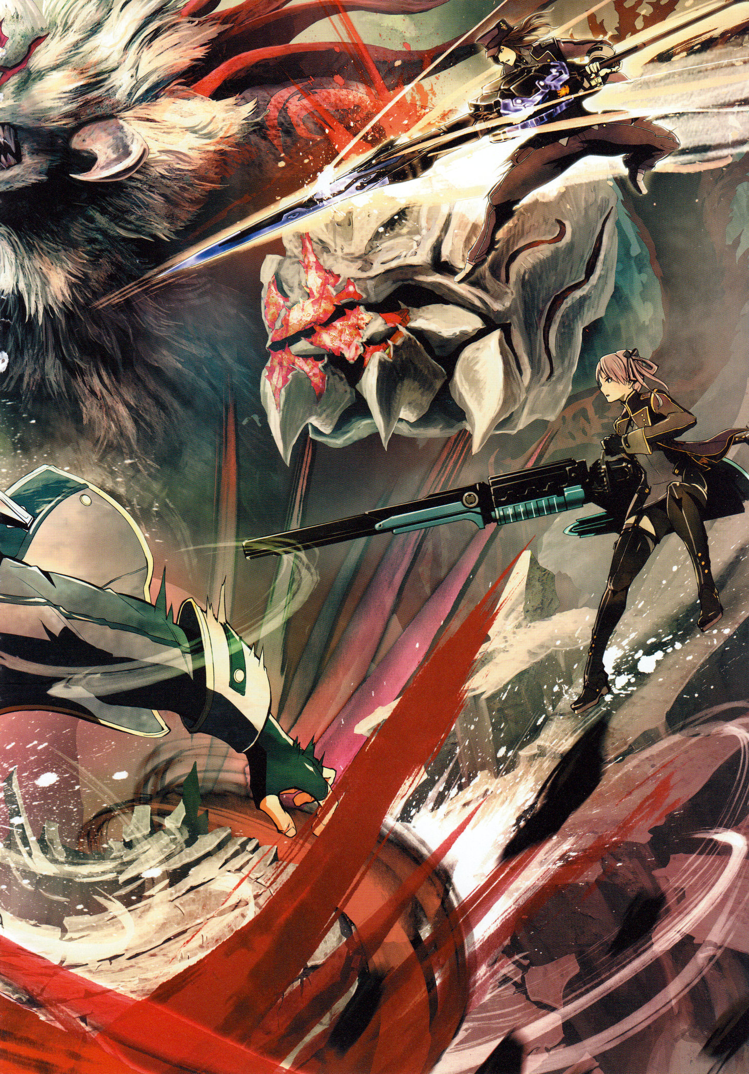【噬神者】《god eater and god eater 2 vidual art