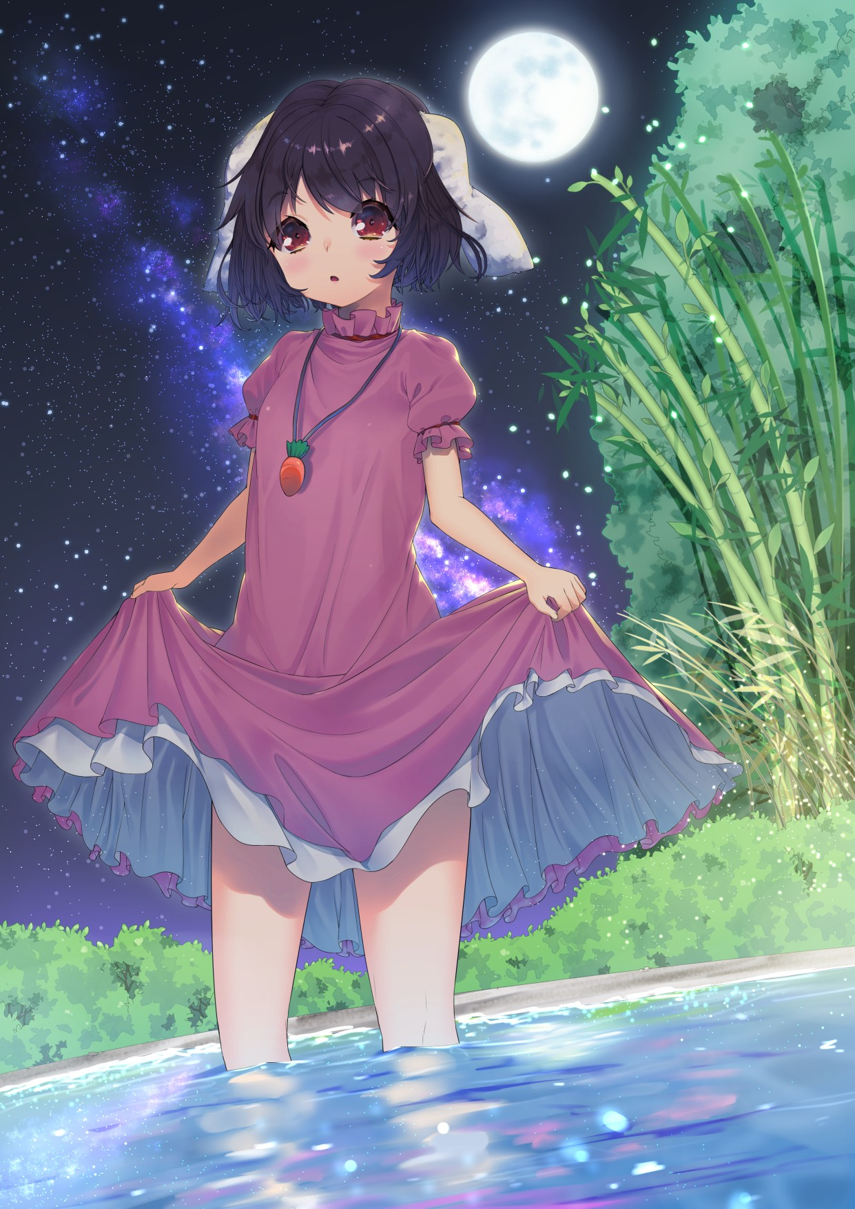 东方project|东方永夜抄 野生兔子们的领袖——因幡帝