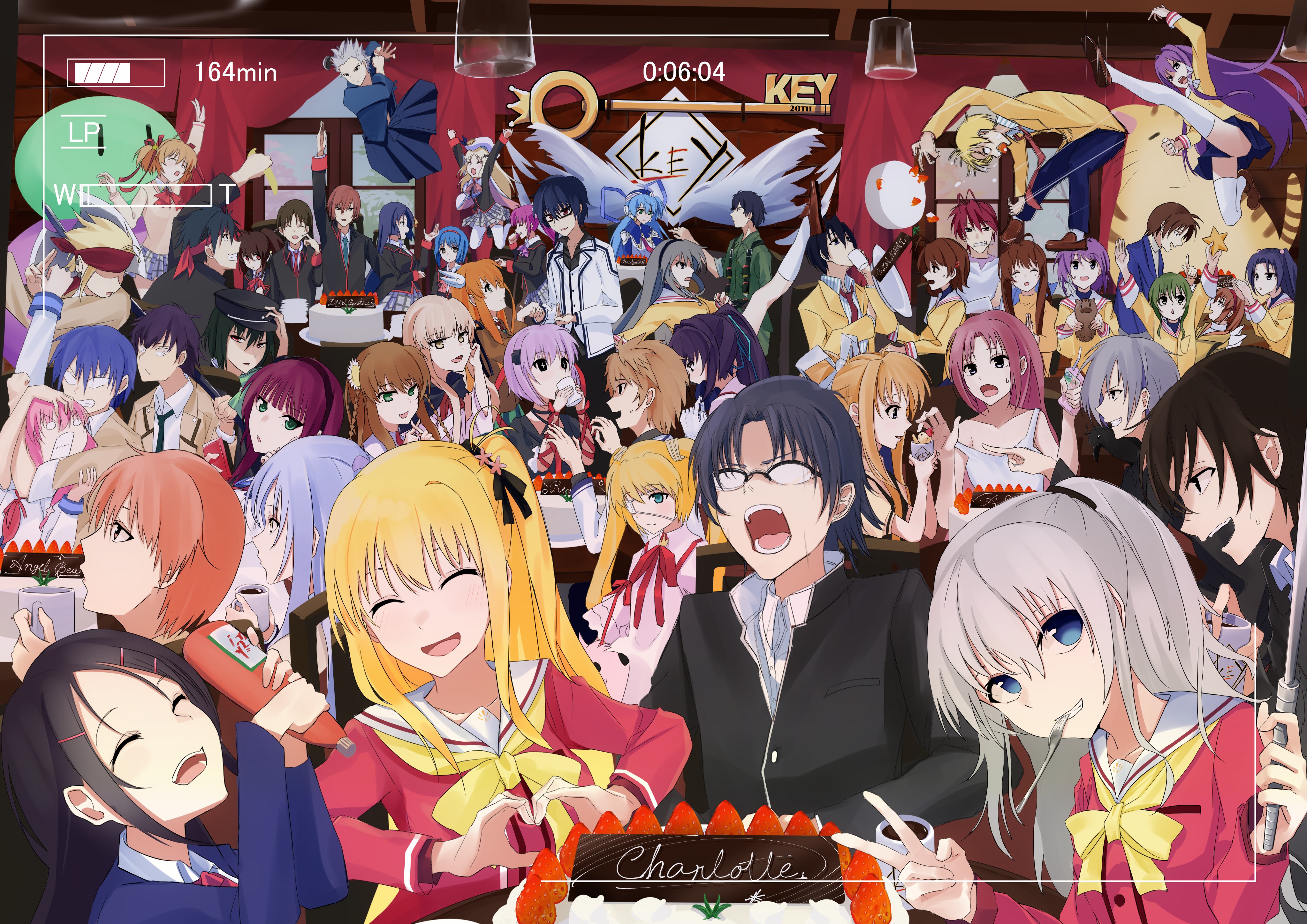 key社 20周年纪念插画比赛20周年记念オールスターズイラストコンテス