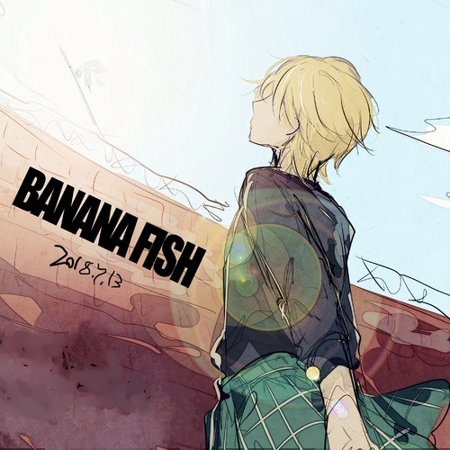 那些能让你舍不得开锁屏的动漫壁纸『banana fish』第一弹 亚修&奥村