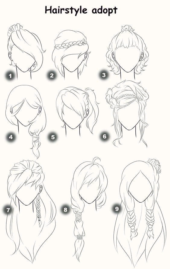 【画头发小技巧】漫画人物头发怎么画?简单又好看的头发画法!