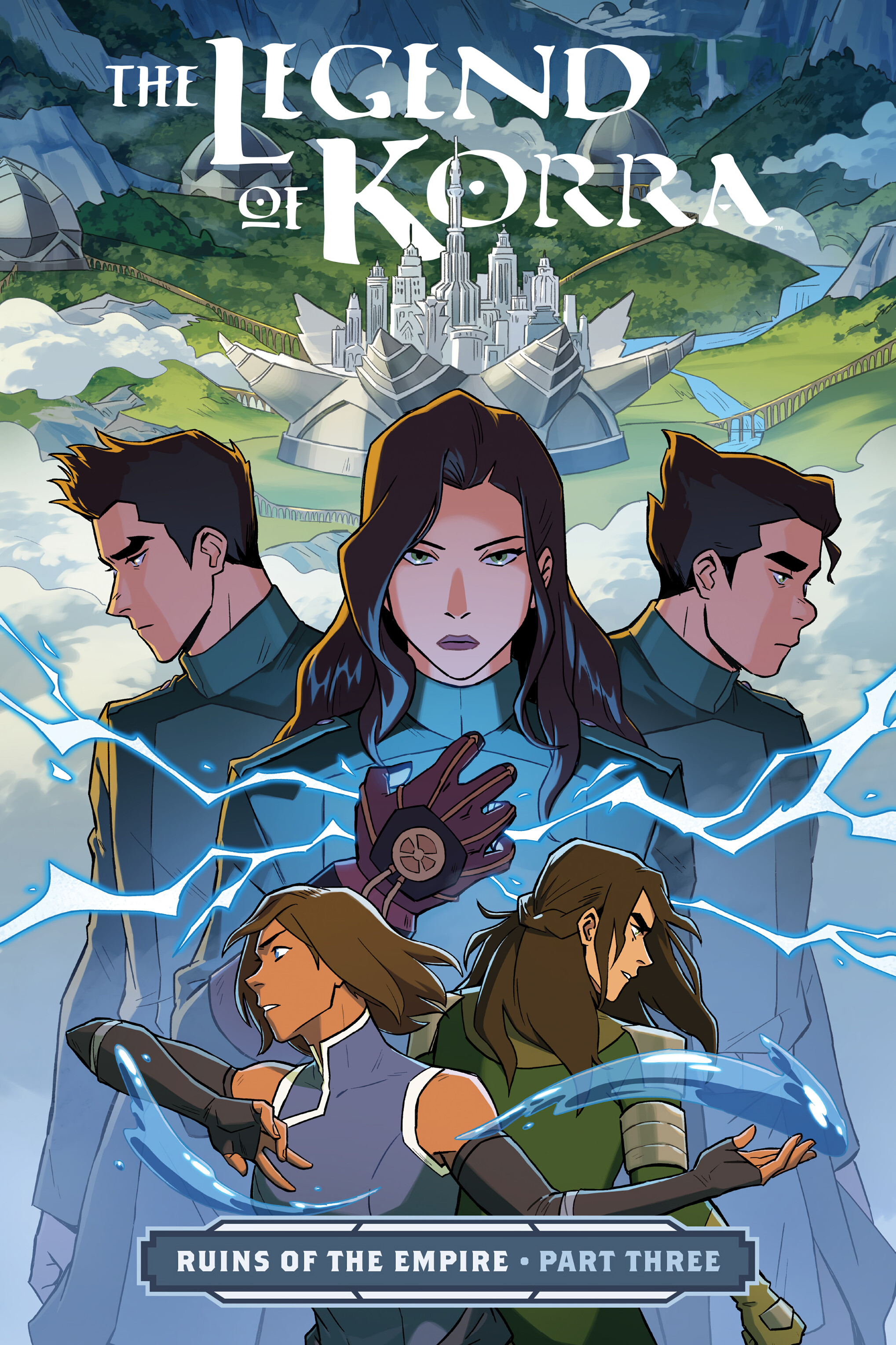 the legend of korra 科拉传奇漫画 ruins of the empire 帝国陨落