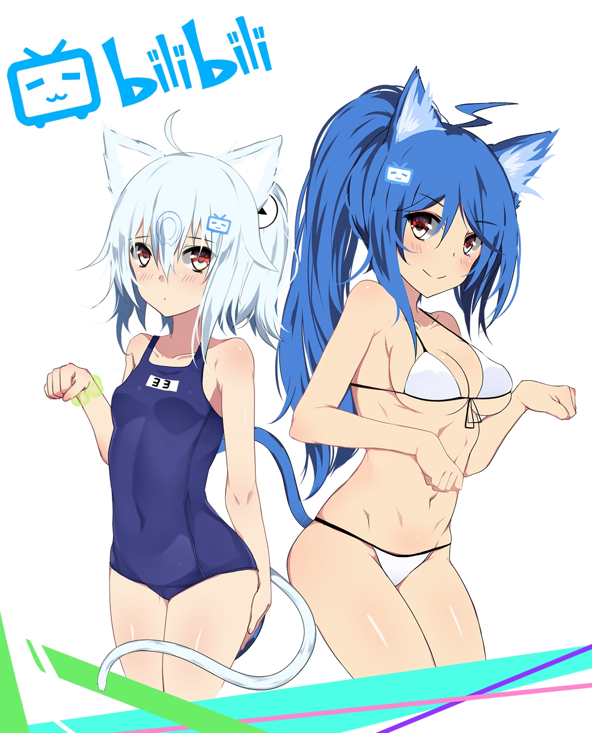 动画 动漫杂谈 哔哩哔哩2233娘美图. 62