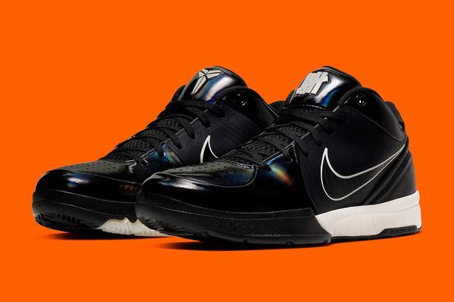 「black mamba」undefeated x nike kobe 4 protro 隐藏配色公开