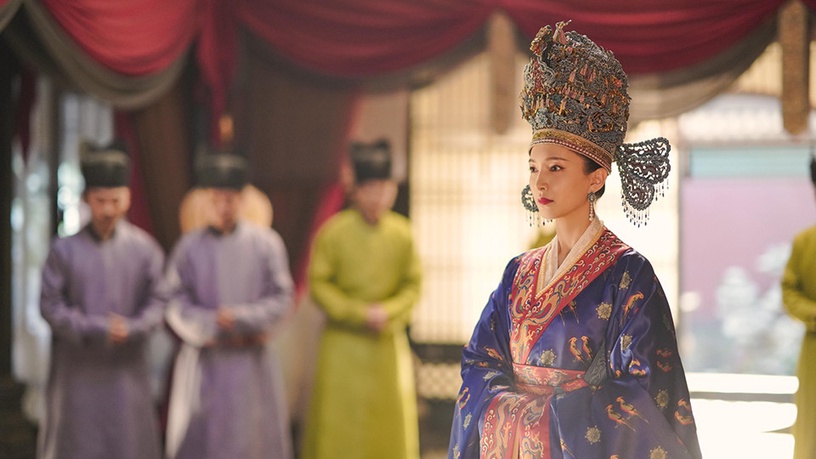 古装剧9女星同款朝服造型谭松韵锦心似玉美上热搜汤唯大明风华被嫌丑