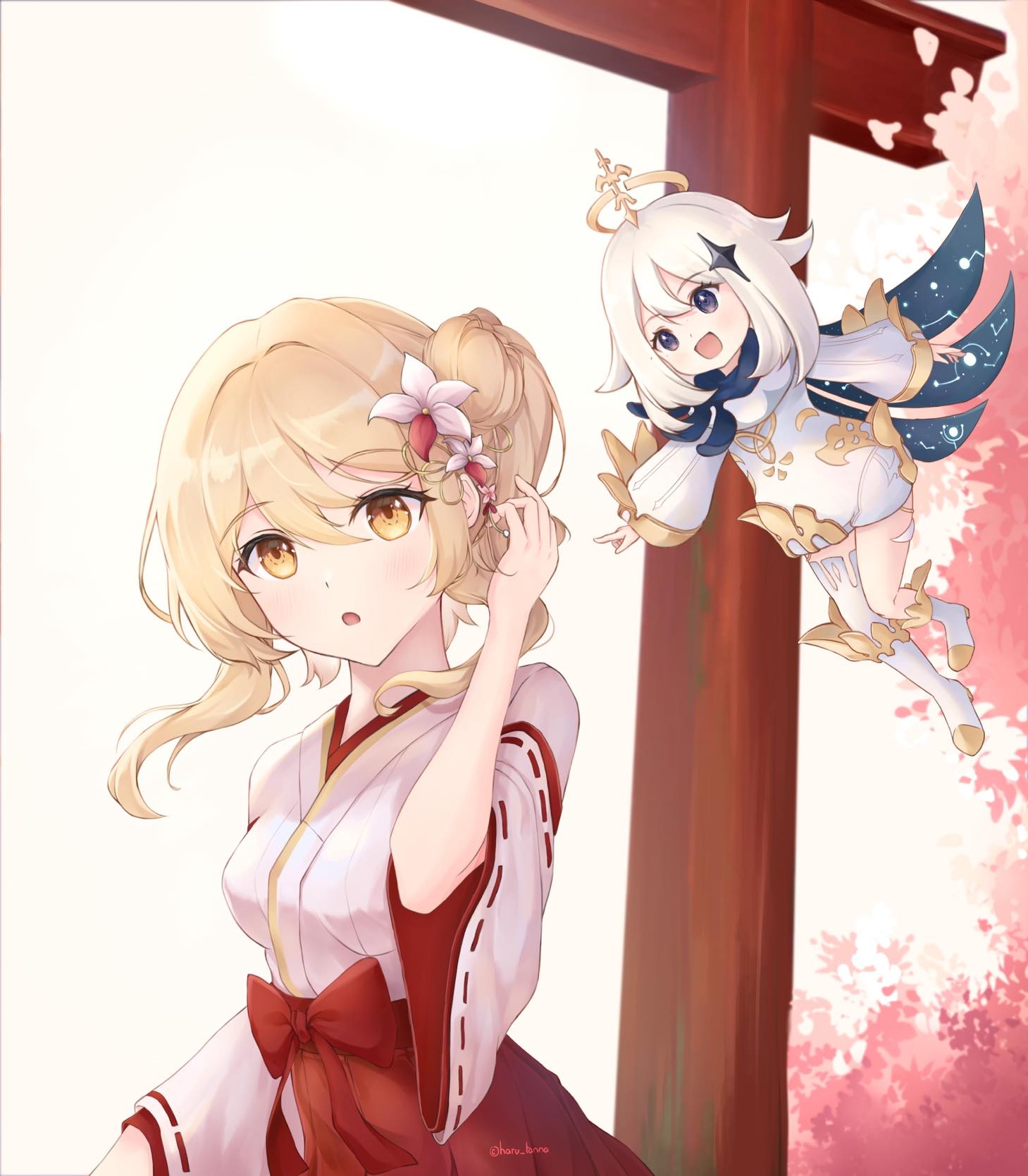 原神壁纸(绝美军师心海!女仆装甘雨,胡桃!唯美泳装刻晴!巫女服萤!