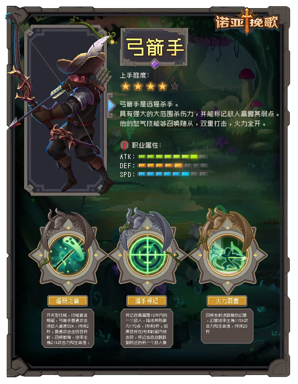 职业介绍·弓箭手