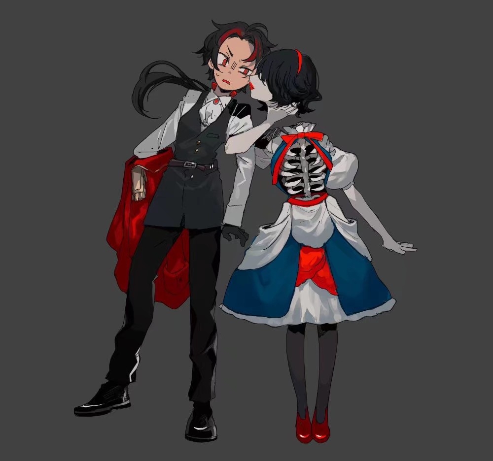 暗系插画!#病娇向
