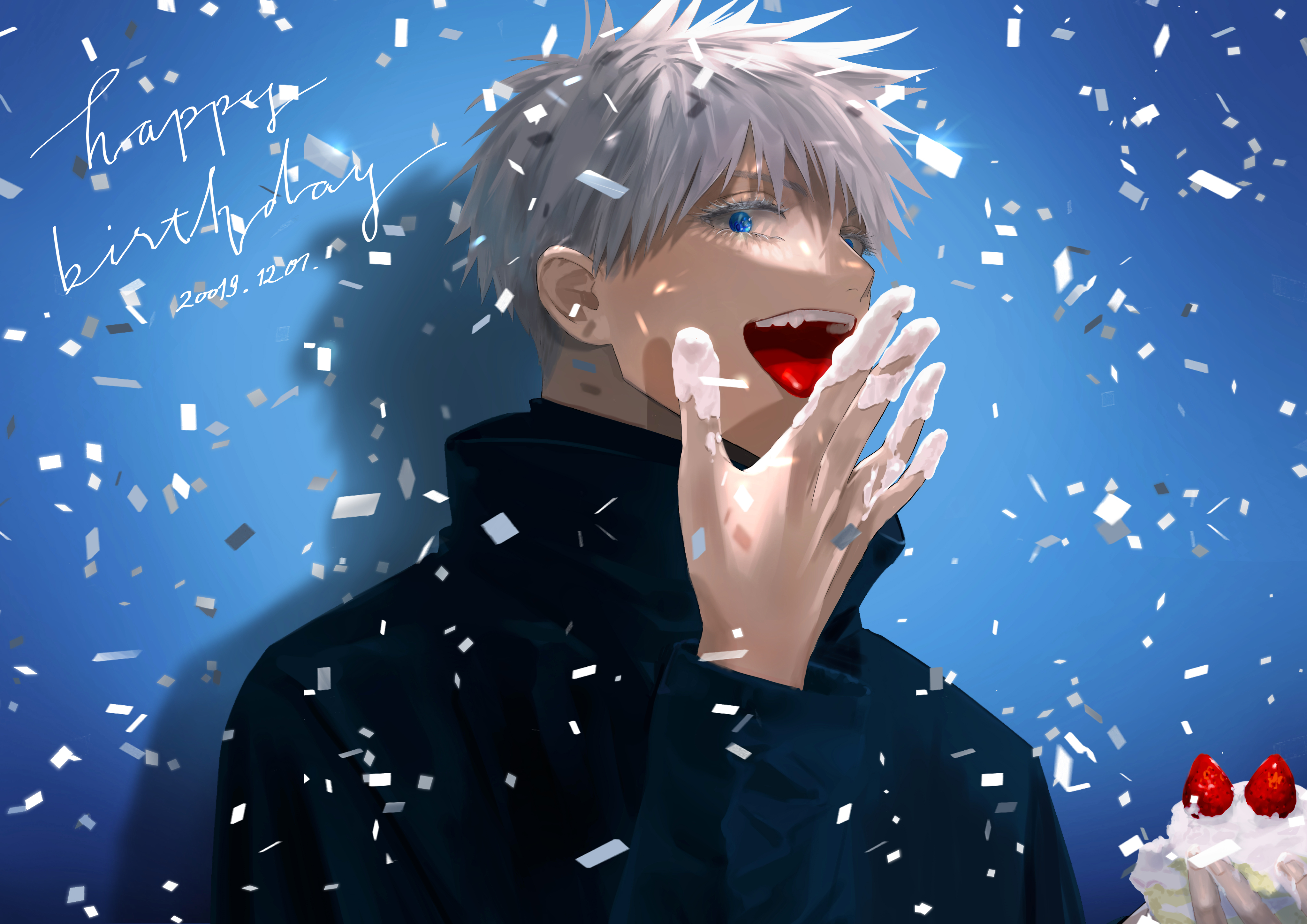 【美图分享17】五条悟个人插画合集~领域展开:无量空处~咒术回战