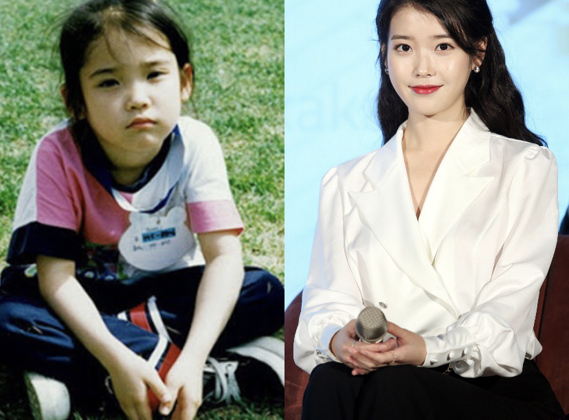 韩佳人从小就美,29位当红女星童年照,你
