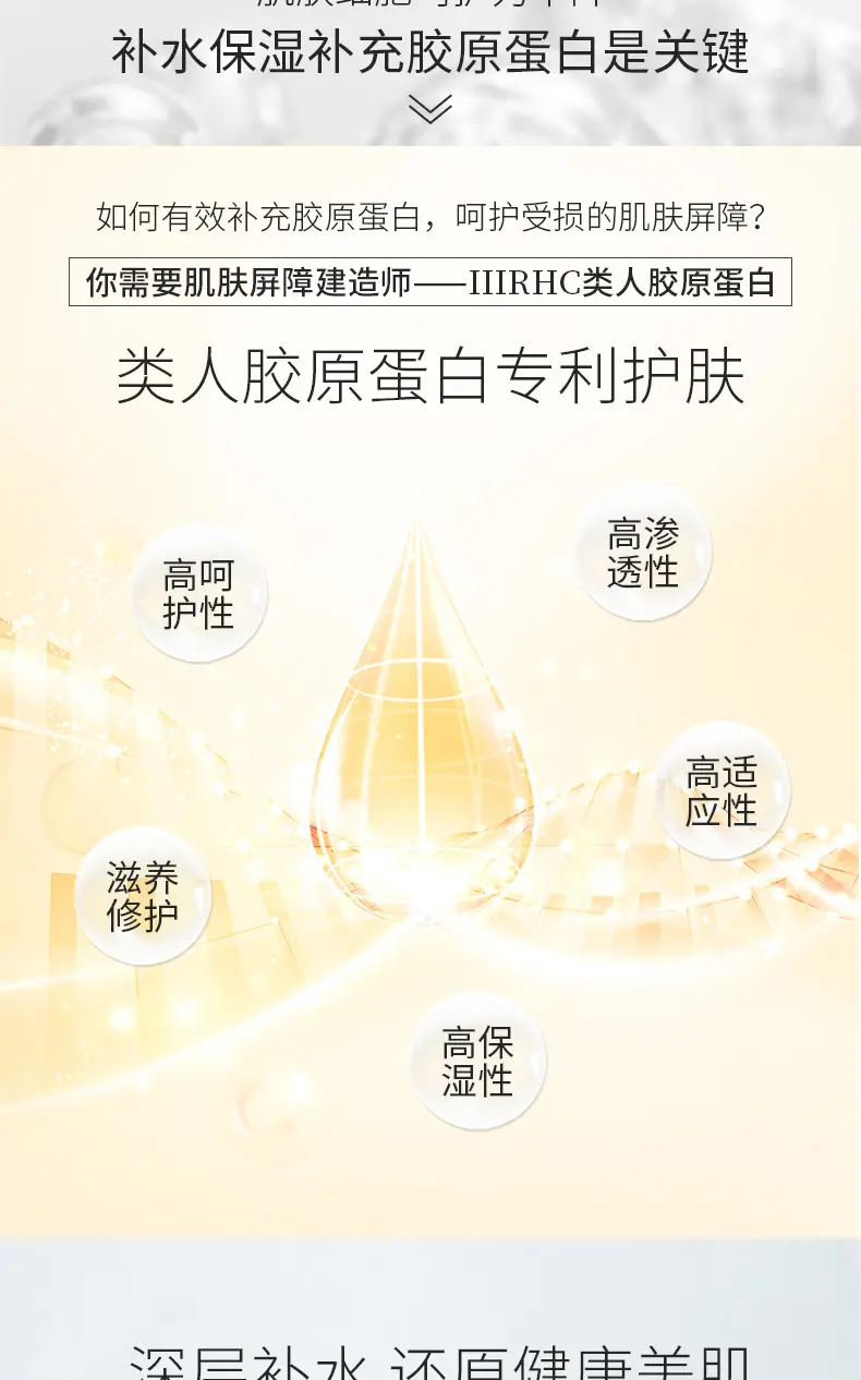 金诗颜类人胶原蛋白系列产品