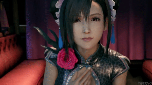 《最终幻想7 重制版》我蒂法天生绝色