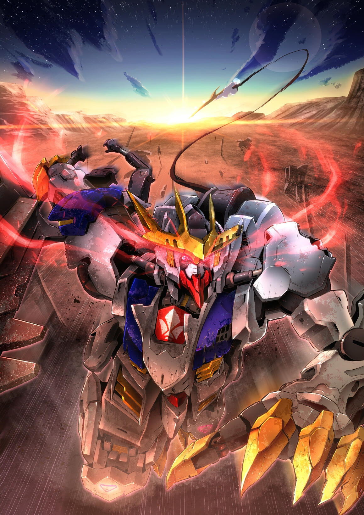 〖高达绘图佳作特辑〗铁血の华――机动战士高达铁血的奥尔芬斯绘图欣赏 高达壁纸