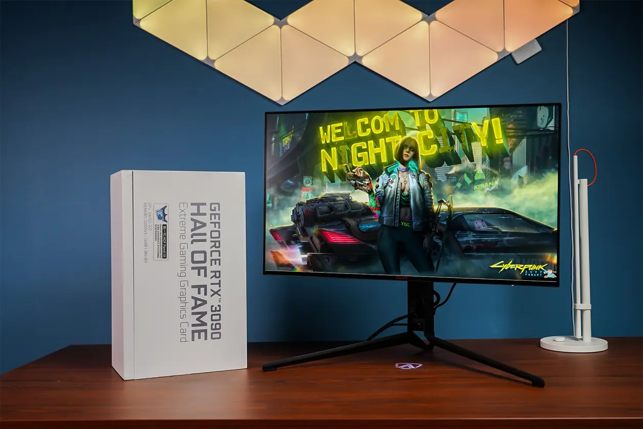 为什么3090一定要选4K/144Hz显示器,AOC AG274UXP实测